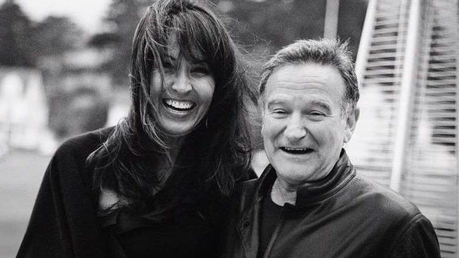 Robin Williams i Susan Schneider Williams: kadr z filmu "Dzień dobry, Robin"