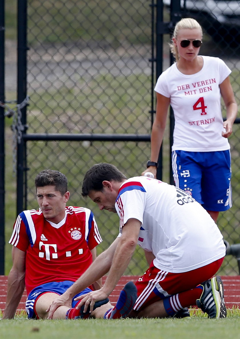 Robert Lewandowski dobrze czuje się w Bayernie