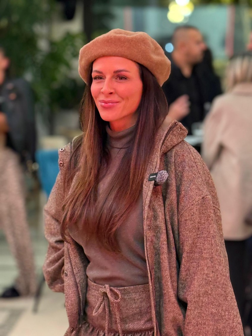 Ana Sević na koncertu Ivane Selakov