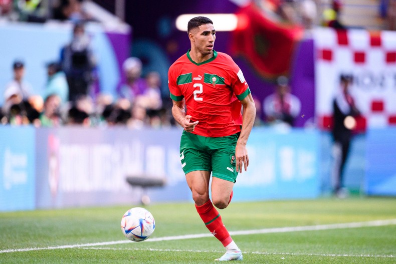 Achraf Hakimi is one of the best right backs in the World currently