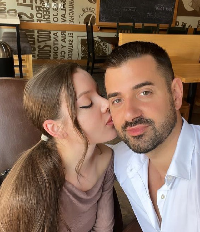 Bývalý tanečník a poslanec Erik Ňarjaš s manželkou Alinou.