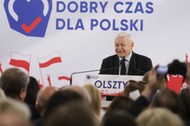 Prezes PiS Jarosław Kaczyński