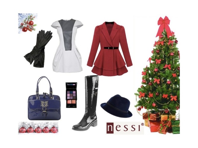 Stylizacja 5: sukienka - Kosmal, płaszcz - Romwe, torebka - Love Moschino, rękawiczki - Aryton, kapelusz - French Connection, buty Nessi www.nessi.com.pl