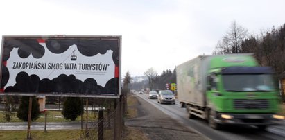 Zakopiański smog wita turystów