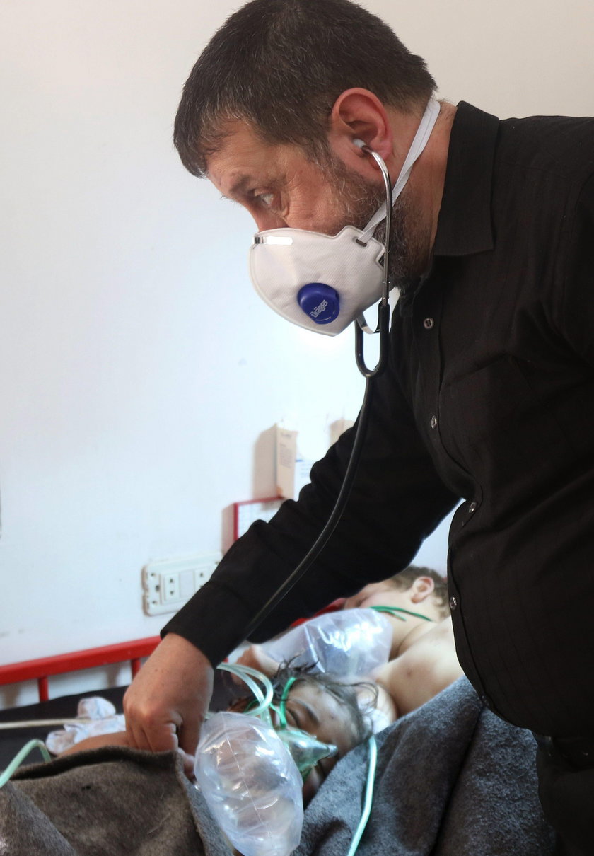 Syryjska armia zaprzeczyła, że stosowała broń chemiczną