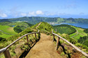 Azory - Lagoa das Sete Cidades (Jezioro Siedmiu Miast), wyspa Sao Miguel 