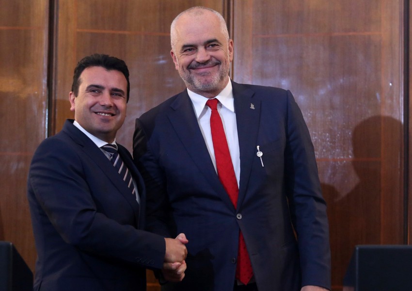 Zoran Zaev i Edi Rama su se nadali početku pregovora sa EU
