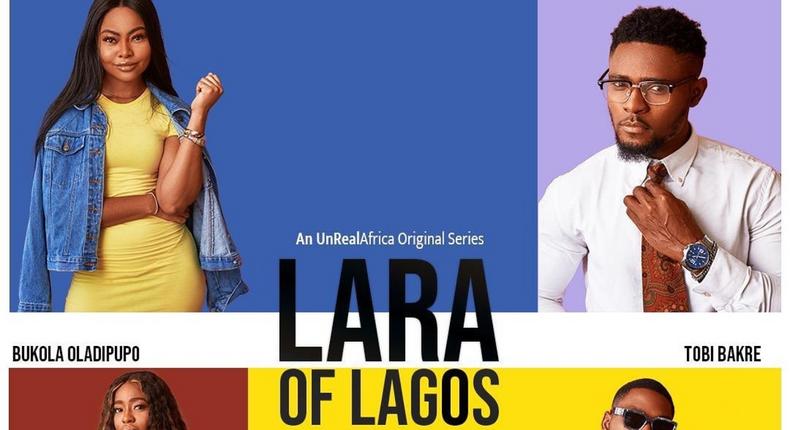 'Lara of Lagos' official poster [Instagram/@unreal.africa]