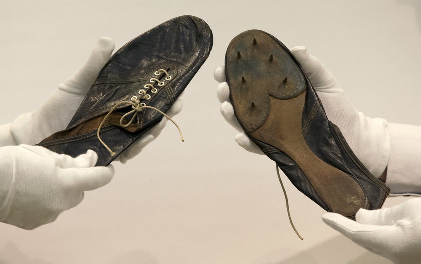Historyczne buty sportowca sprzed 60 lat warte 50 tysiecy euro!