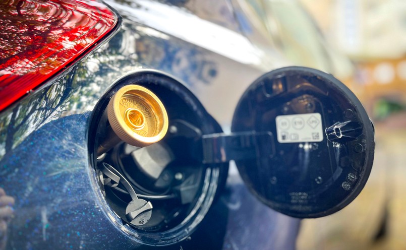 Samochód z instalacją LPG