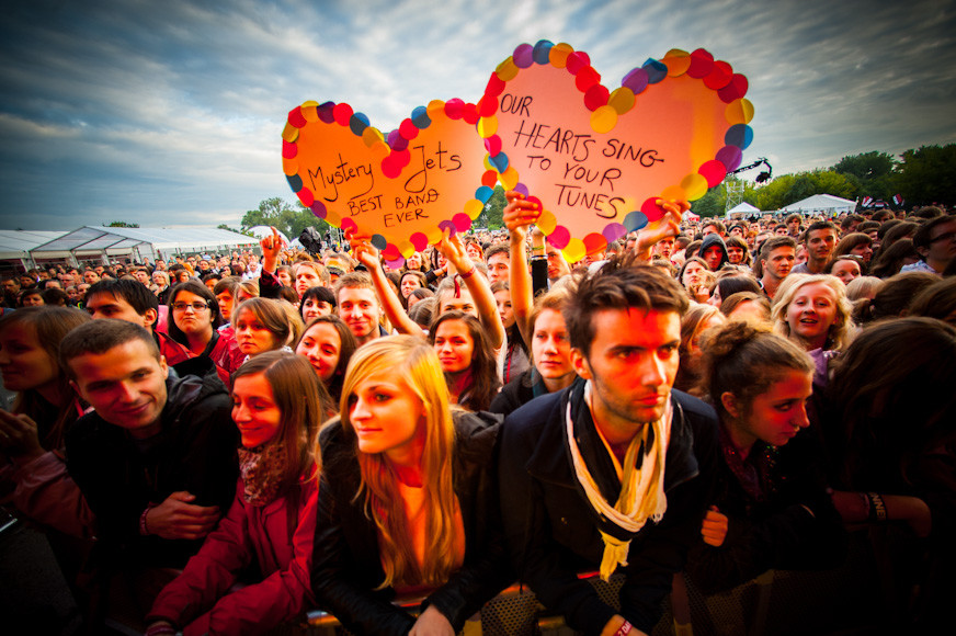 Coke Live Music Festival 2012 - publiczność (fot. Monika Stolarska / Onet)