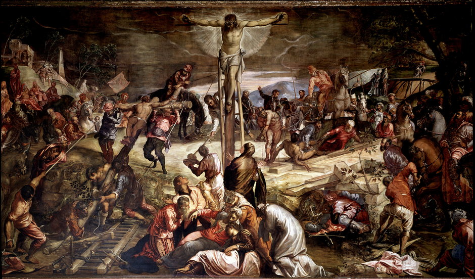 Jacopo Tintoretto, "Ukrzyżowanie" (1565 r.)