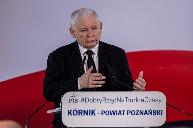 Prezes Prawa i Sprawiedliwości Jarosław Kaczyński