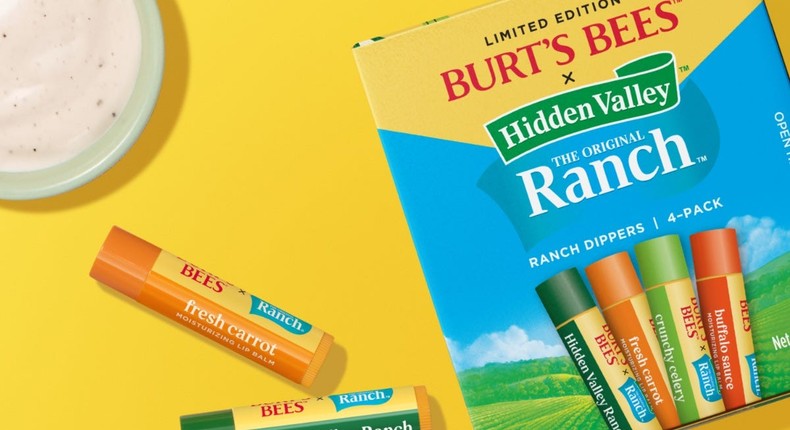 The flavors in the limited edition Burt's Bees pack are inspired by elements of a hot wings meal.Burt's Bees