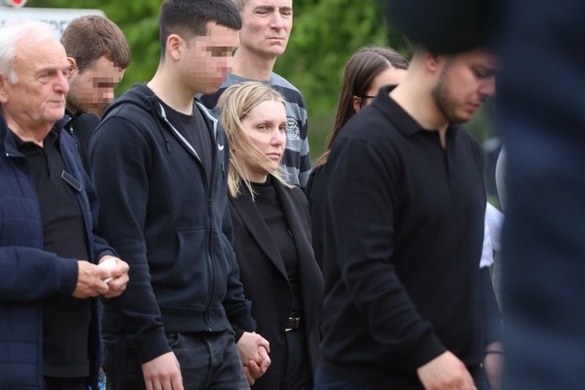Sahrana Saše Katančića Novo Groblje