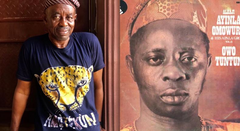 Tunde Kelani's 'Ayinla' biopic is currently being filmed in Abeokuta [YouTube, Instagram/@tkelani]