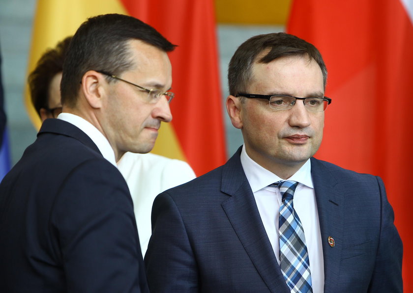 Mateusz Morawiecki i Zbigniew Ziobro