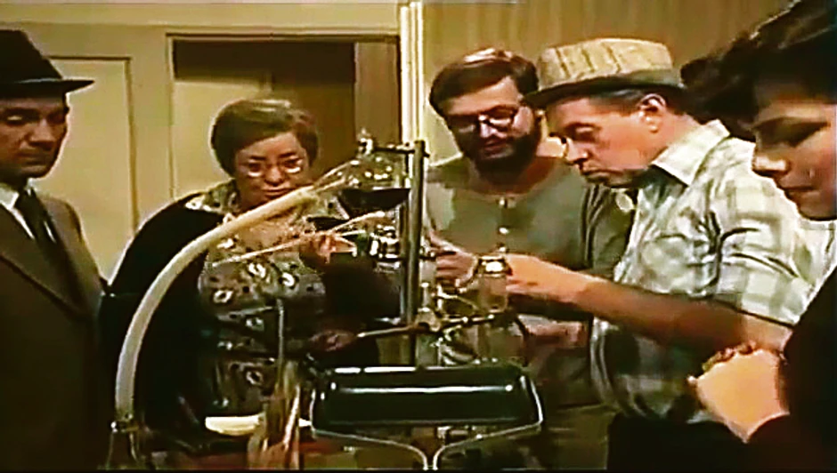 Čkalja i Čedomir u jednoj od epizoda "Vrućeg vetra"