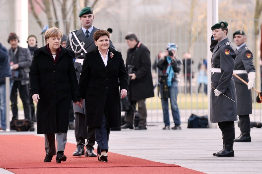 Beata Szydło i Angela Merkel