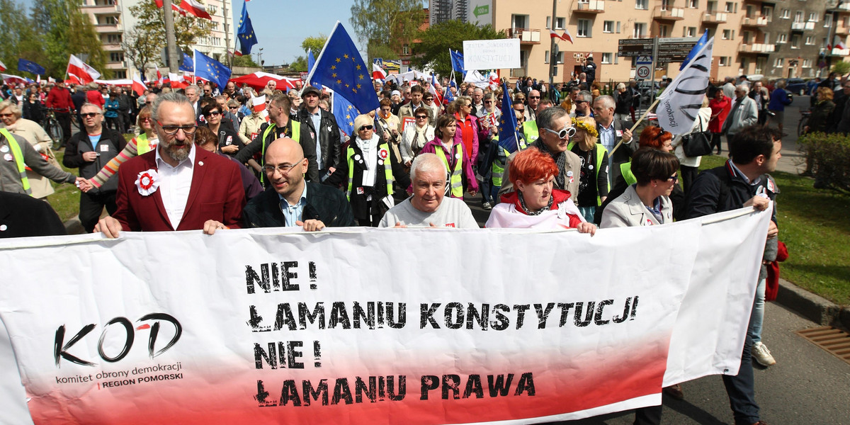 Marsz Wkurzonych w Gdansku