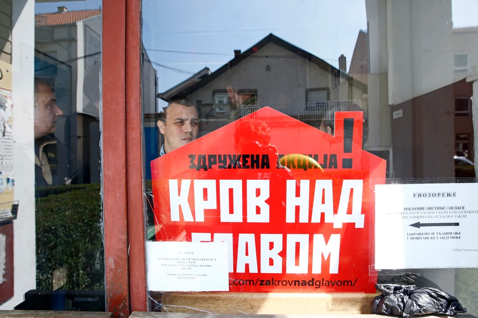 Združena akcija "Krov nad glavom" često pukašava da spreči iseljenja