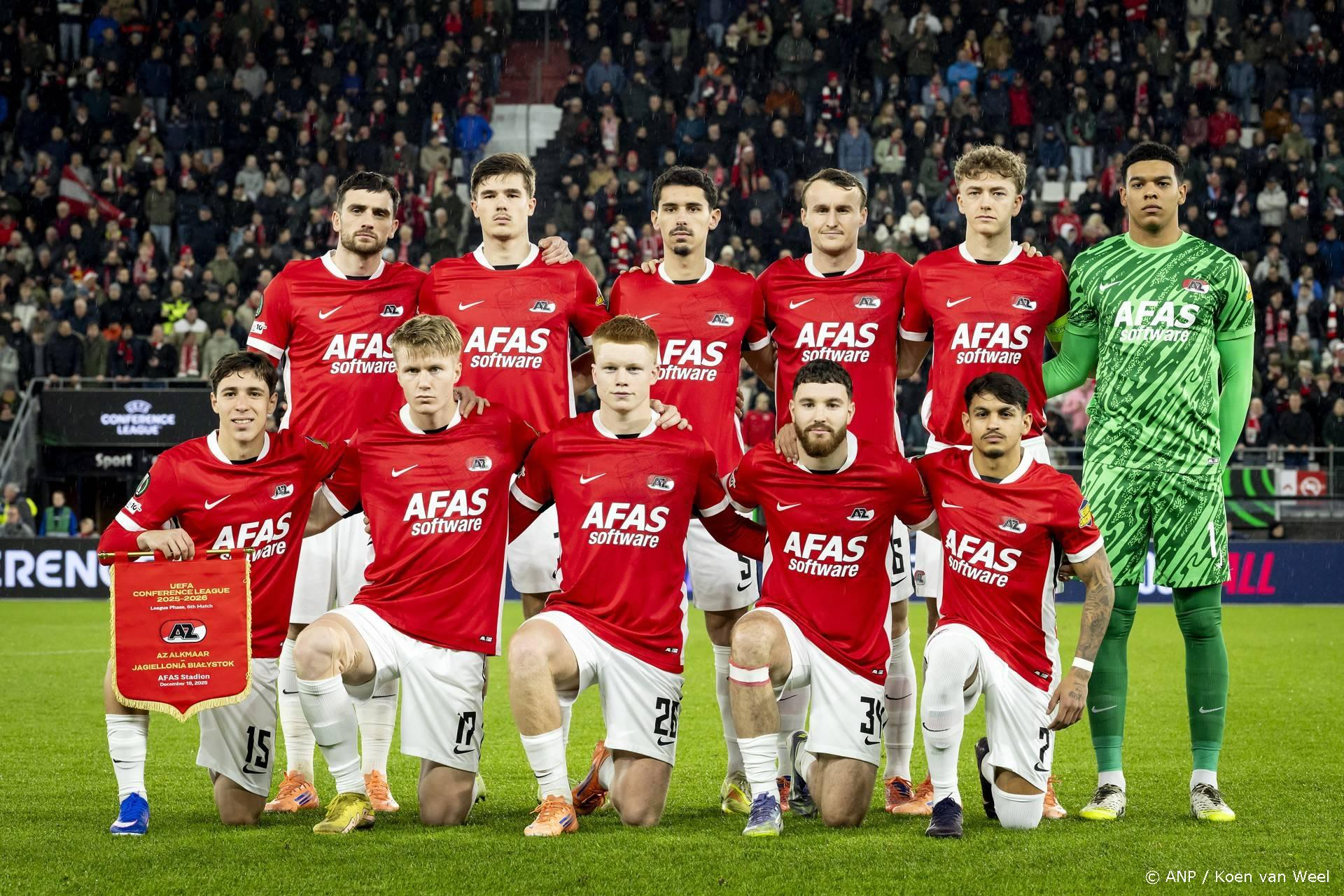 0-0 genoeg: AZ plaatst zich voor de tussenronde van de Conference League