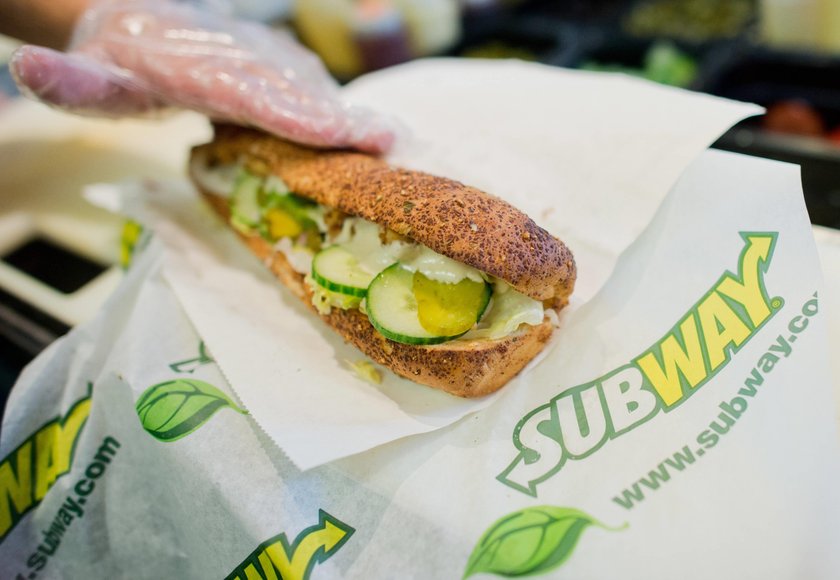 Lotos i Subway na autostradach