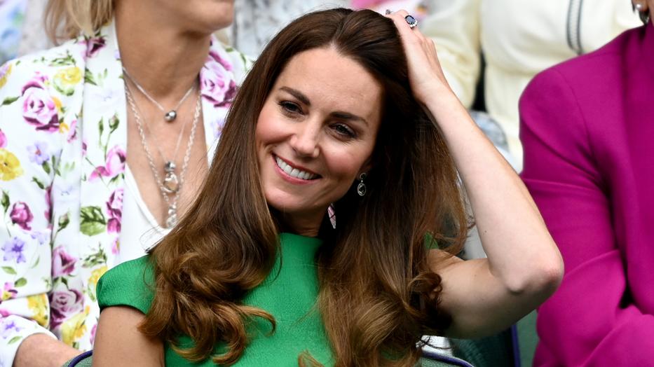 Katalin hercegné méregdrága ruhában ragyogott a wimbledoni tenisztornán 
