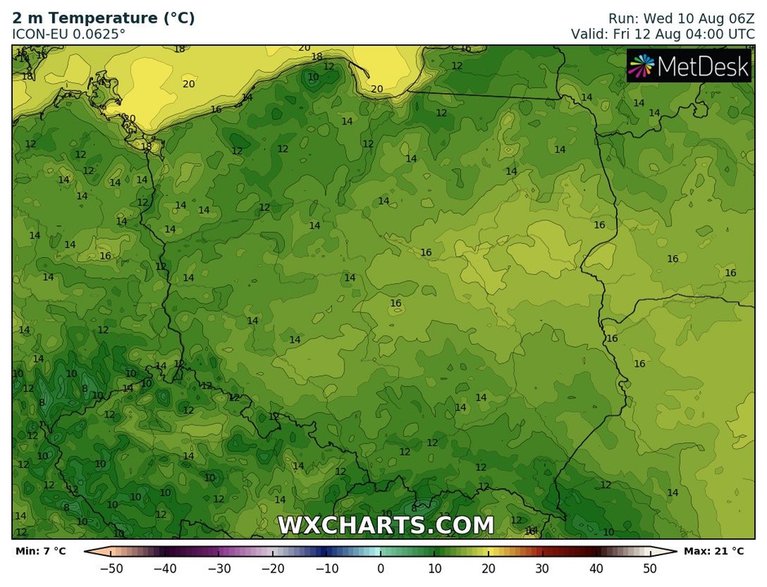 Zapowiadamy umiarkowaną temperaturę