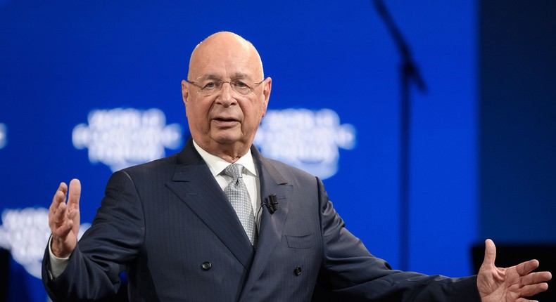 Klaus Schwab, founder and executive director of The World Economic Forum and author of Stakeholder Capitalism.
