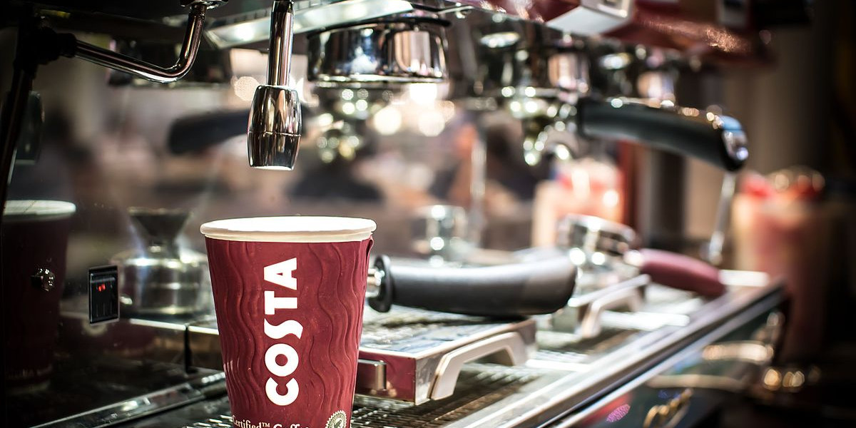Sieć Costa Coffee ma w Polsce obecnie 150 lokali. Chce podwoić ich liczbę