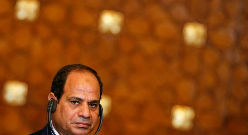 Egyptian President Abdel Fattah Al-Sisi.