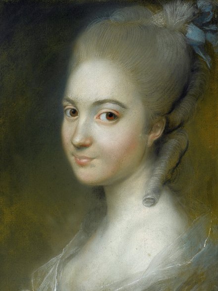 Portret Aleksandry Zajączek autorstwa Ludwika Marteau, domena publiczna, https://commons.wikimedia.org/w/index.php?curid=56667489