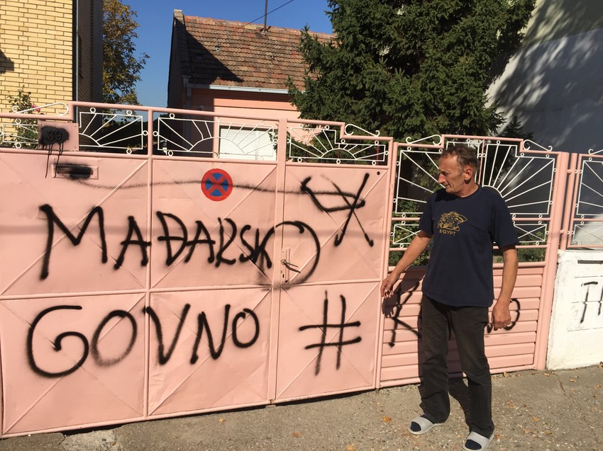 Grafit mržnje u Zrenjaninu