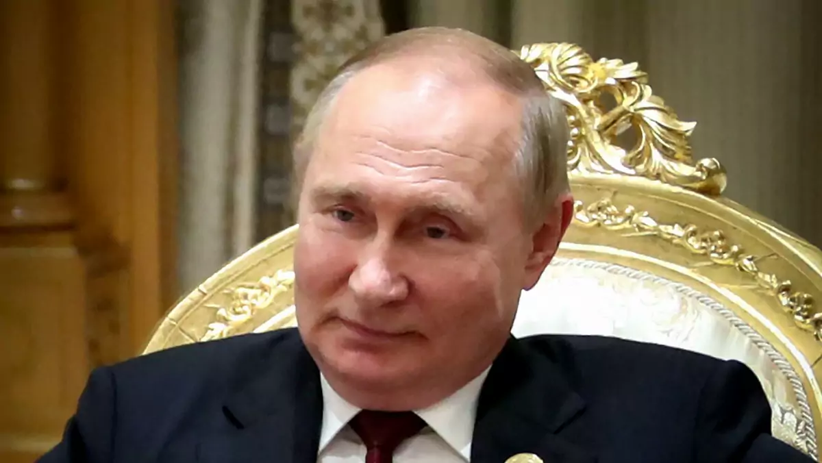 Władimir Putin podczas Szczytu Kaspijskiego w Turkmenistanie (czerwiec 2022 r.)