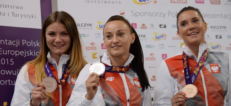 Piękne polskie sportsmenki wróciły z medalami z Baku. ZDJĘCIA