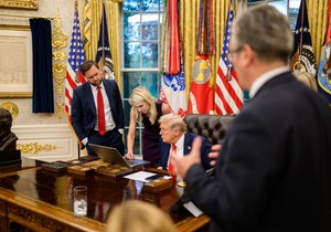 Donald Tramp i Natali Harp