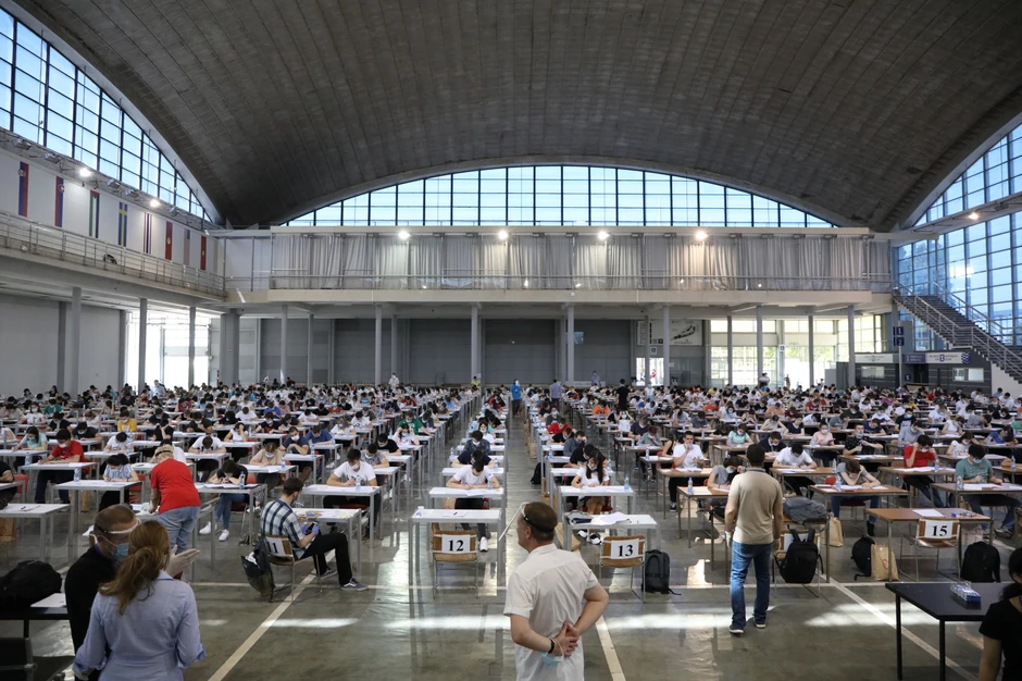 Prijemni ispit ilustracija