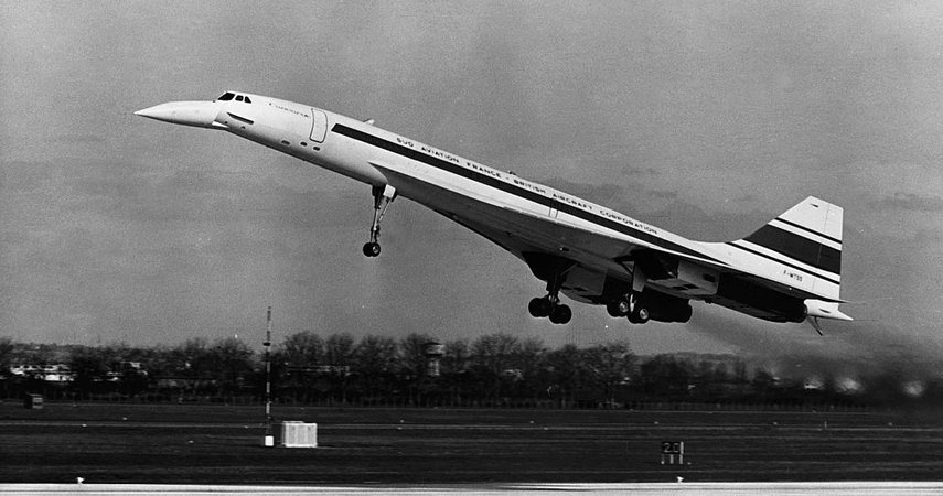 Concorde - pierwszy lot w 1969 roku, historia, ciekawostki