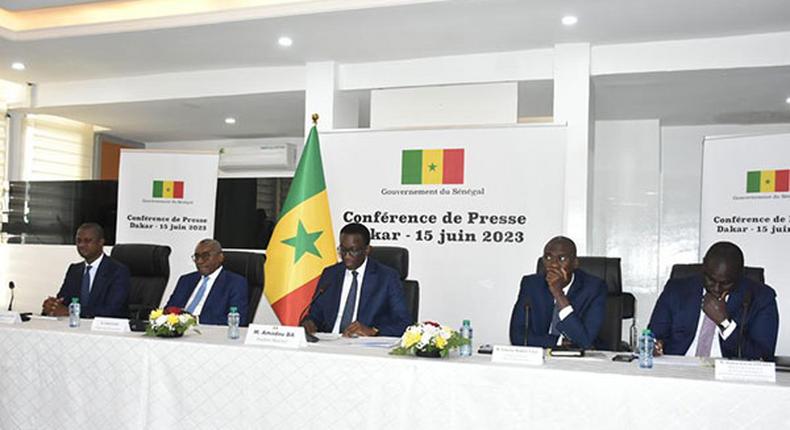 CONFERENCE-PRESSE-DU GOUVERNEMENT DU SENEGAL