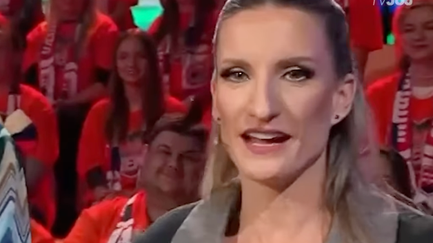 Adela Vinczeová v kritizovanom saku.