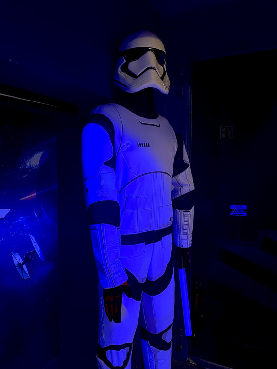Stormtrooper, although not made of wax, in the Museum of Wax Figures in Krakow