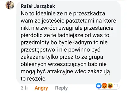 To wypowiedź osoby, która przygotowała kampanię #WeźNieHejtuj