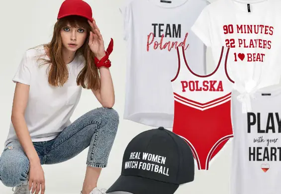 Polskie marki w strefie kibica. Powstała specjalna kolekcja koszulek dla fanek piłki nożnej