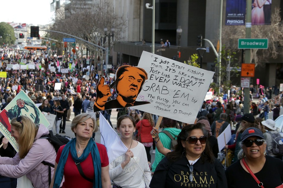 USA WOMAN'S MARCH (Woman's March protest against US President Donald Trump)