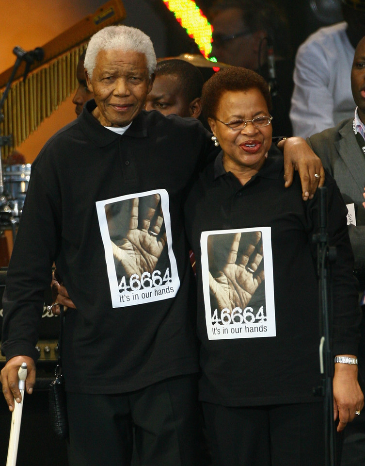 Nelson Mandela i Graca Machel