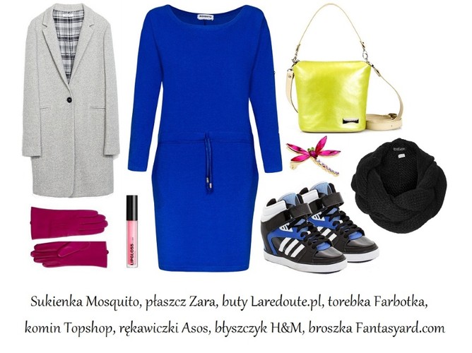 STYLIZACJE z kobaltem na jesień 2014