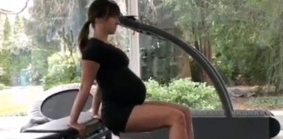 Lewandowska ćwiczy w 8 miesiącu ciąży. Internauci: To skrajna nieodpowiedzialność!