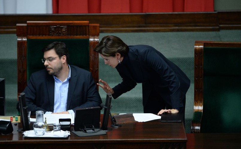 Stanisław Tyszka i Joanna Mucha