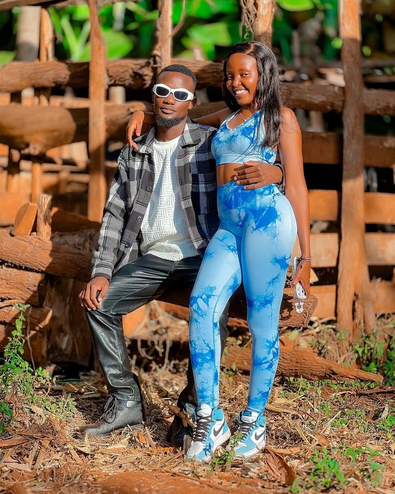 Eve Mungai and boyfriend Director Trevour